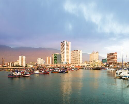 Iquique, capital de la Región de Tarapacá.