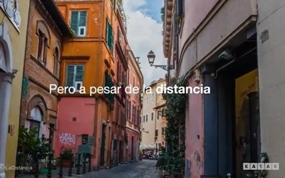 Campaña para inspirar a las personas a seguir viajando desde su hogar