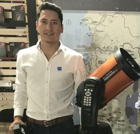 Felipe Rojas, gerente del Programa de Mejoramiento Competitividad del Astroturismo de Corfo, IFI Astroturismo.