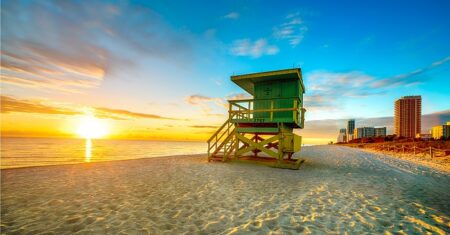 Miami, capital del estado de Florida, Estados Unidos.