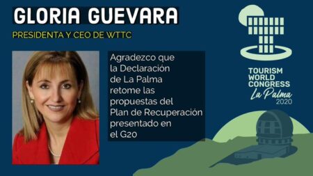 Gloria Guevara, presidenta y CEO del WTTC
