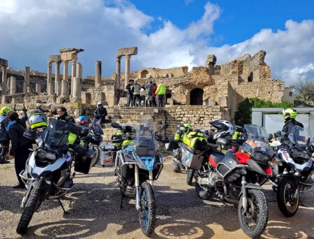 Sitio Arqueologico de Dougga, Ruta Granero de Roma. 