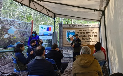 Sendero y miradores con accesibilidad universal en los Saltos del Petrohué