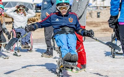 Abren escuela de esquí para personas en situación de discapacidad en Farellones