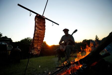 Costillar de carne a la cruz