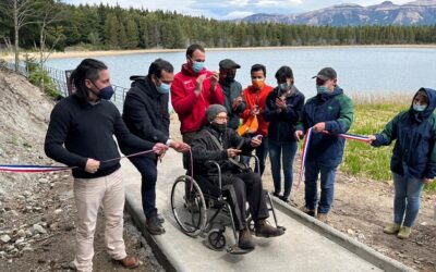 Pasarela flotante de accesibilidad universal en Reserva Nacional Coyhaique