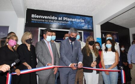 Ceremonia inaugural del planetario