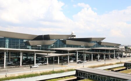 Aeropuerto Internacional de São Paulo, en Guarulhos.
