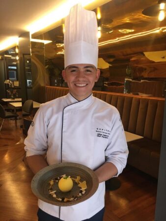 Julián Calderón como nuevo chef pâtissier