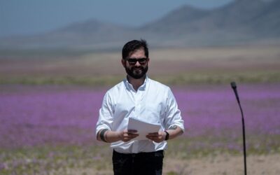 Presidente Gabriel Boric anunció creación del Parque Nacional Desierto Florido