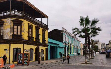 Paseo Baquedano, en Iquique