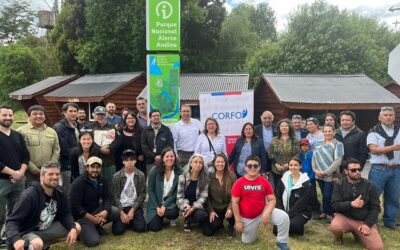 Panel informativo fue inaugurado en el Parque Nacional Alerce Andino