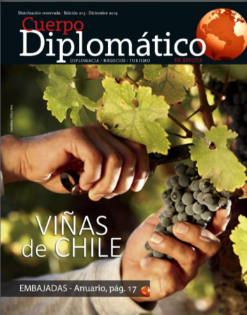 Revista Cuerpo Diplomático, número especial sobre Viñas de Chile.