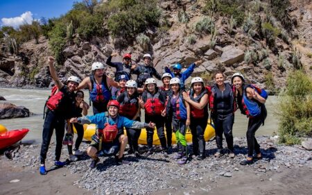 Rafting inclusivo en O'Higgins