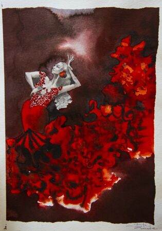 Boceto de Carmen