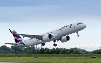 LATAM recibe su primer A321neo y suma pedido adicional de 13 aviones