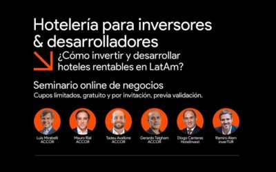 Seminario virtual sobre hotelería para inversores y desarrolladores