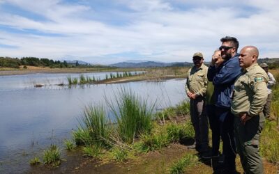 Lago Peñuelas recupera 10% de su espejo de agua tras lluvias del invierno