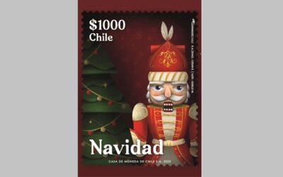 Municipal de Santiago y Correos de Chile emiten sello de Navidad