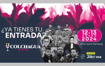 El 12 y 13 de enero llega el Festival de Música “Colchagua Rock&Vino”