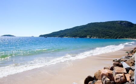 Playa dos Ingleses, en Florianópolis, Santa Catarina