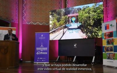 Video 3D de Río Clarillo busca promover los baños de naturaleza