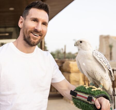 Messi en Arabia Saudita