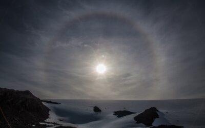 Evento de río atmosférico aumentó temperaturas en la península Antártica