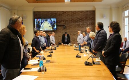 Reunión del Consejo Regional (CORE) de Magallanes