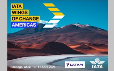 IATA Wings of Change Americas 2024 aterrizará en Santiago el 10 de abril
