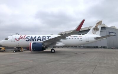 JetSMART recibirá dos nuevos aviones y logrará flota de 37 aeronaves