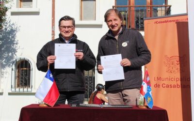 Inacap y Casablanca firman acuerdo para un convenio marco de cooperación