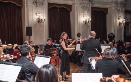 Ana Liz Ojeda, violinista de trayectoria internacional