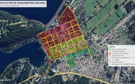 Zonificación de parquímetros Zonificación de parquímetros