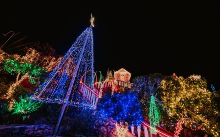 Castillo de luz en Aruba