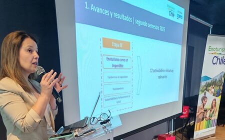 Alicia Ortiz, gerente de Enoturismo Chile.