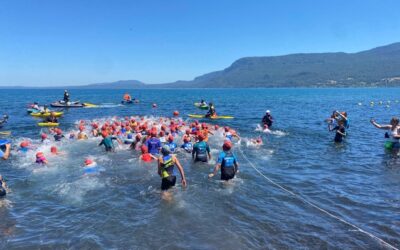 Pucón vibró con los dos primeros eventos del Iron Man 2026 junto al lago