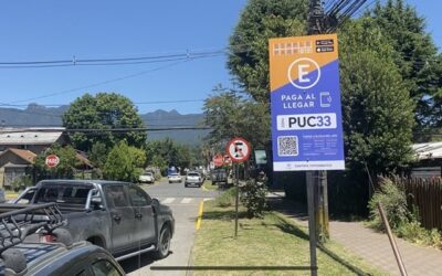 Comenzó a operar nuevo sistema de parquímetros en la comuna de Pucón