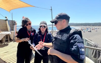Fiscalización de turismo aventura realizan Sernatur y Armada en Pichilemu