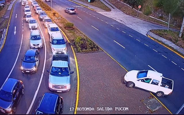 Plan piloto “anti tacos” se comenzó a aplicar en tres sectores de Pucón