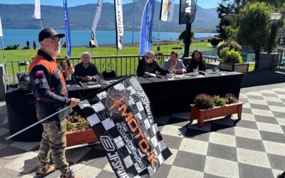 Prueba de motociclismo de largo aliento Trail Trophy Pucón 2026, parte hoy