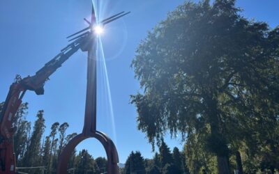 Monumental Cruz del Padre Pancho en Pucón mostrará nueva imagen