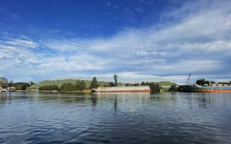 Domo geodésico en Valdivia