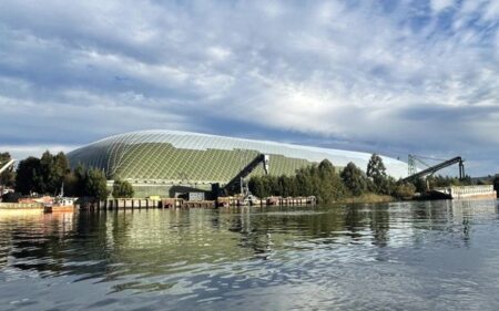Domo geodésico en Valdivia