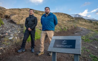 Campaña avanza en la reconstrucción del sendero al mirador Base Torres