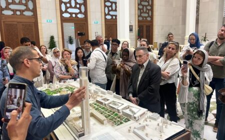 Maqueta de la Gran Mezquita de Argel