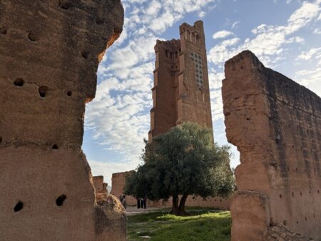 Minarete Mansourah en Tlemcen Minarete Mansourah en Tlemcen