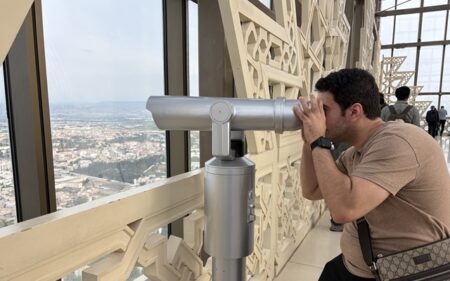 Mirador minarete de Gran Mezquita de Argel