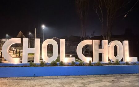 Un nuevo rostro luce el acceso principal a la comuna de Cholchol, en la Región de la Araucanía Un nuevo rostro luce el acceso principal a la comuna de Cholchol, en la Región de la Araucanía