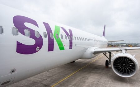 SKY Airline volvió a posicionarse como la aerolínea más puntual de Latinoamérica SKY Airline volvió a posicionarse como la aerolínea más puntual de Latinoamérica